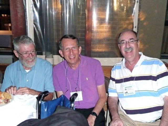 Gene Coggshall, Dick Dropkin, Bob Garmise...theyve known each other for almost 60 years!