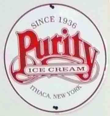 The Purity Ice Cream sign. Probably the most famous place in the whole region, especially when the temperature approaches 90 degrees.